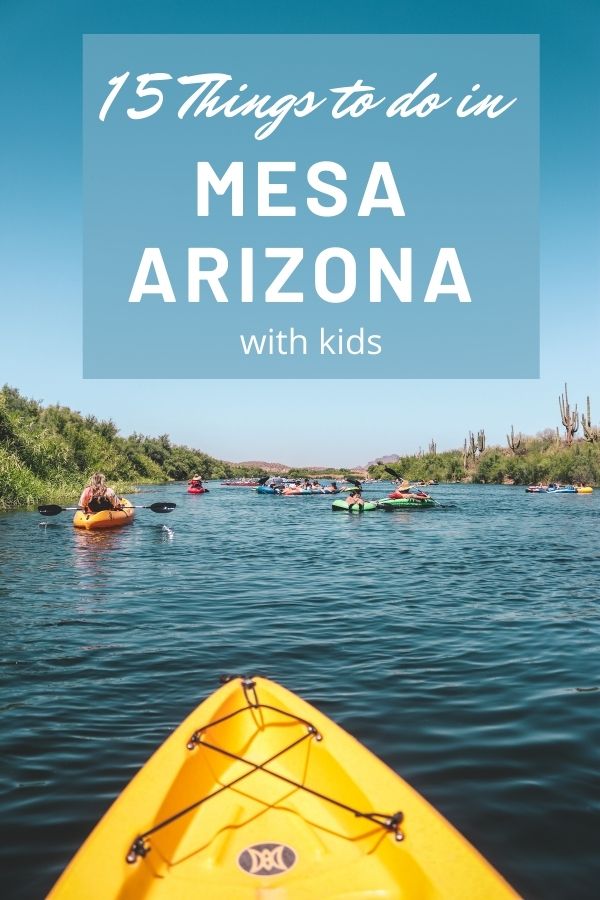 15 Fun Things to do with Kids in Mesa Arizona | Float the Salt River #simplywander #mesa #arizona #saltriver