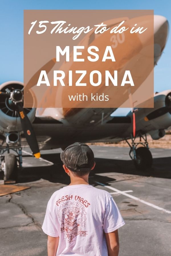 15 Fun Things to do with Kids in Mesa Arizona | Commemorative Airforce Museum #simplywander #mesa #arizona