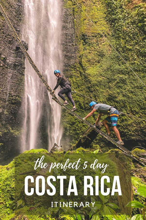 The Perfect 5 Day Costa Rica Itinerary