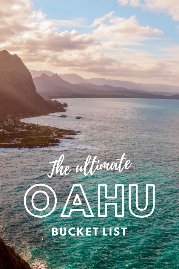 Oahu Bucket List: 46 of the Best Things to do in Oahu | #simplywander #oahu #hawaii
