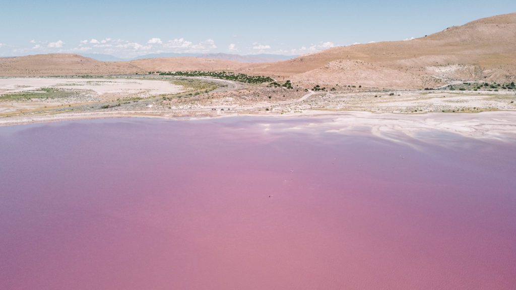 How to Find the Pink Lake in Utah | Stansbury Island #simplywander #utah #pinklake #stansburyisland