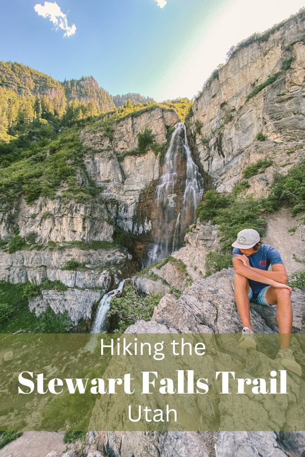 Stewart Falls Trail: The Best Waterfall Hike in Utah | Simply Wander #utah #stewartfalls #provocanyon #simplywander