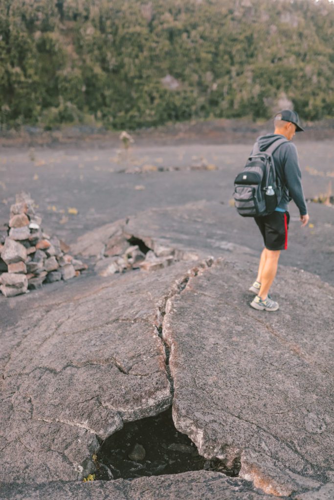 Everything you need to know before hiking the Kilauea Iki Trail | Hawaii Volcanoes National Park #simplywander #kilaueaiki #volcanoesnationalpark #hawaii