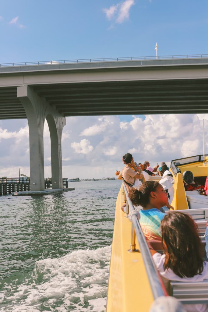 One Week Florida Road Trip Itinerary | Dolphin Racer Tour at St Pete's Beach #simplywander #florida #roadtrip