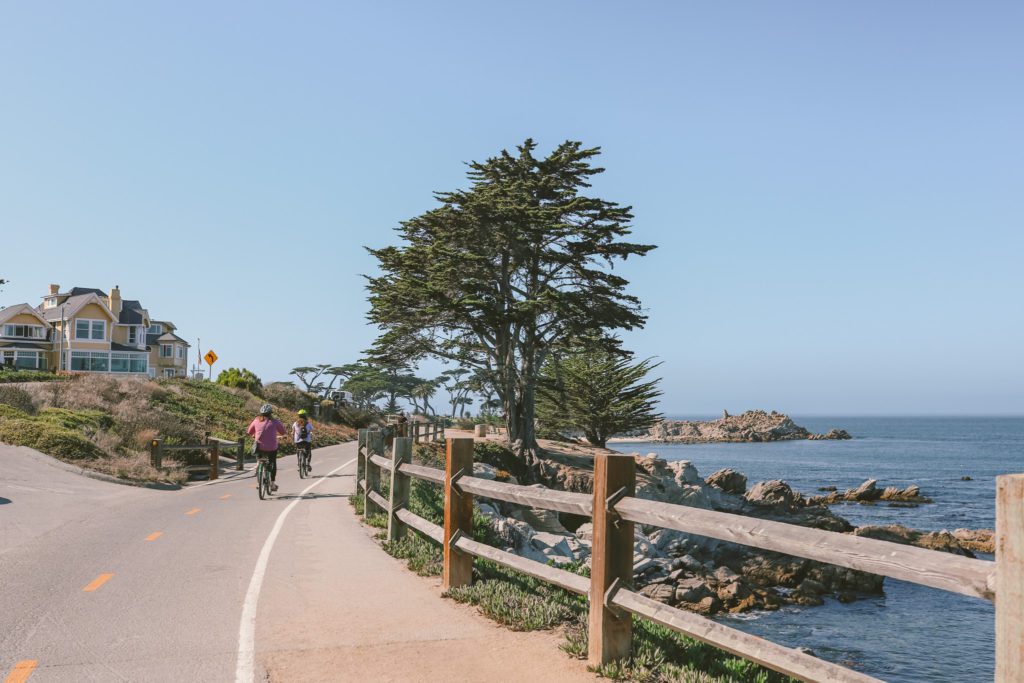 The best things to do in Monterey California if you only have one day | Rent bikes and ride along the Monterey Bay Coastal Trail