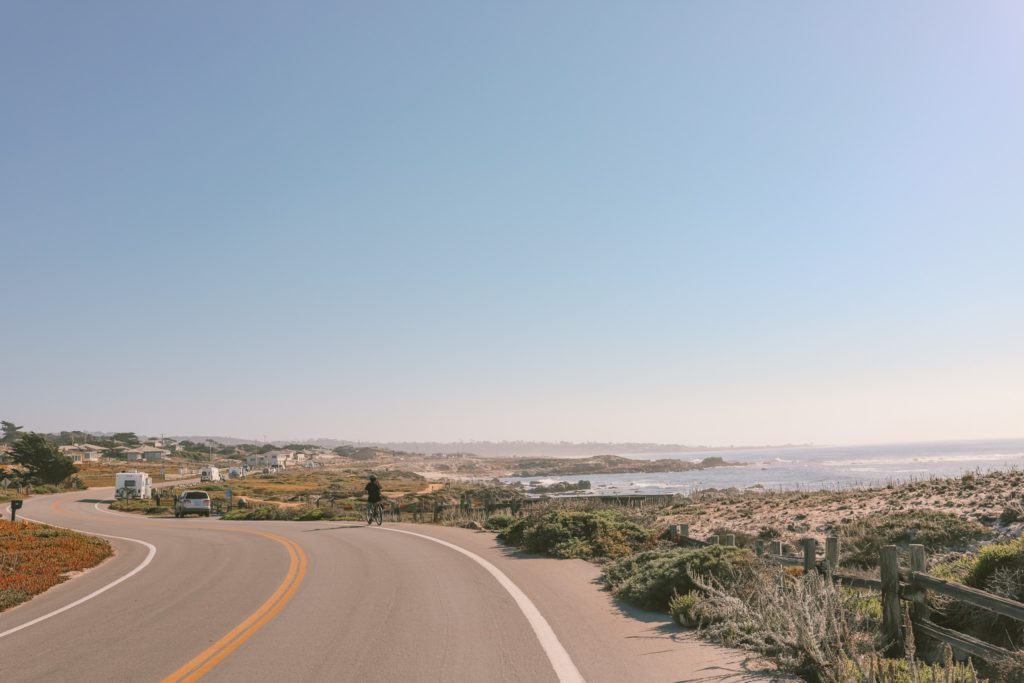 The best things to do in Monterey California if you only have one day | Rent bikes and ride along the Monterey Bay Coastal Trail | Ocean View Boulevard