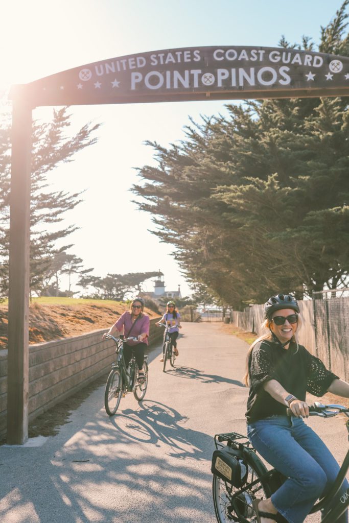 The best things to do in Monterey California if you only have one day | Rent bikes and ride along the Monterey Bay Coastal Trail | Point Pinos Lighthouse