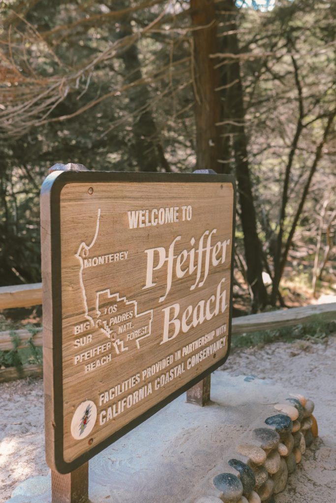 Prettiest Stops on a Big Sur Road Trip | Pfeiffer Beach | Simply Wander