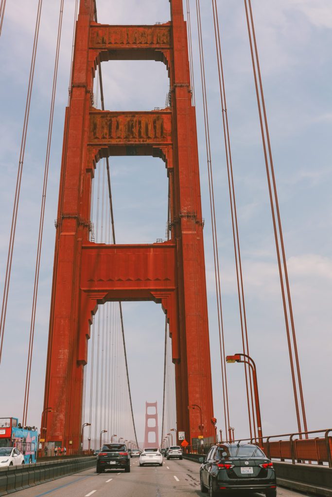 How to Spend One Day in San Francisco California | View of Golden Gate Bridge from Battery Spencer #simplywander