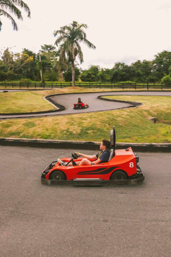 What to expect when visiting Carabalí Rainforest Park in Puerto Rico | Go-kart track #simplywander