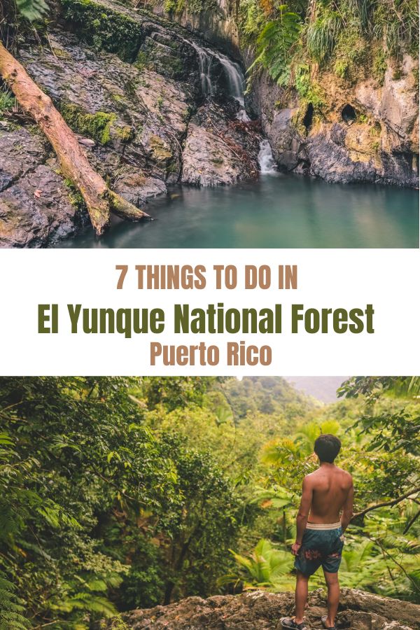 7 Things to do in El Yunque National Forest (With Photos) | Las Paylas Natural Waterslides #simplywander