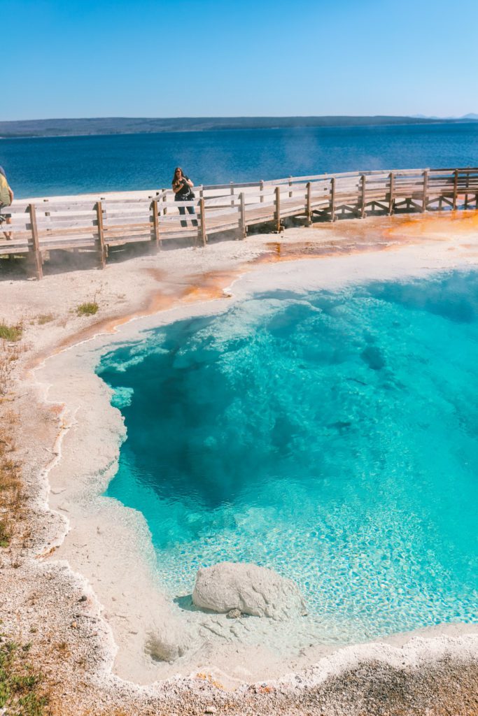 Best Things to do in Yellowstone National Park | West Thumb Geyser Basin  #simplywander