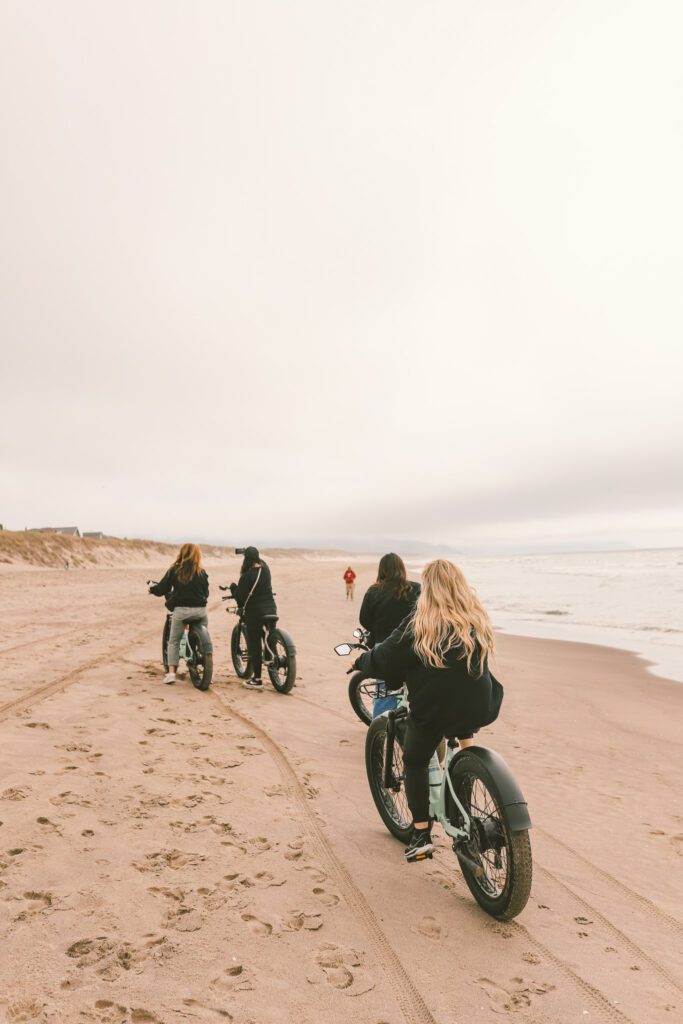 Best Things to Do in Oceanside, Oregon | Ride E-bikes on the beach in Pacific City