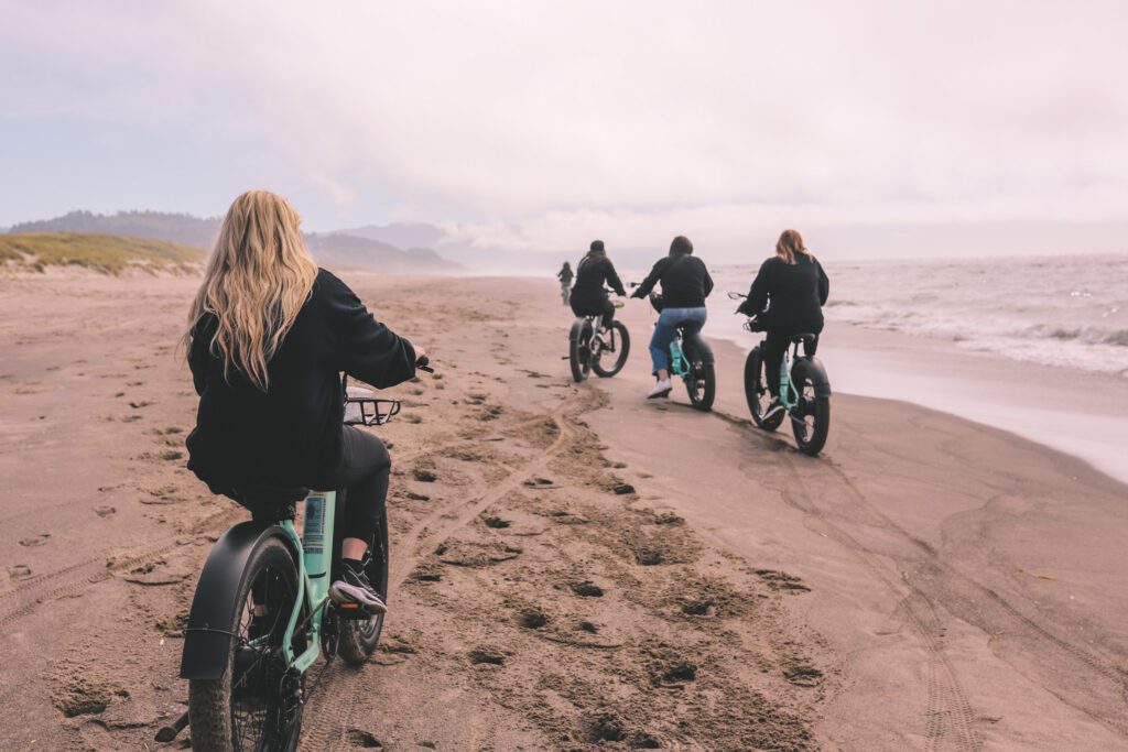 Best Things to Do in Oceanside, Oregon | Ride E-bikes on the beach in Pacific City
