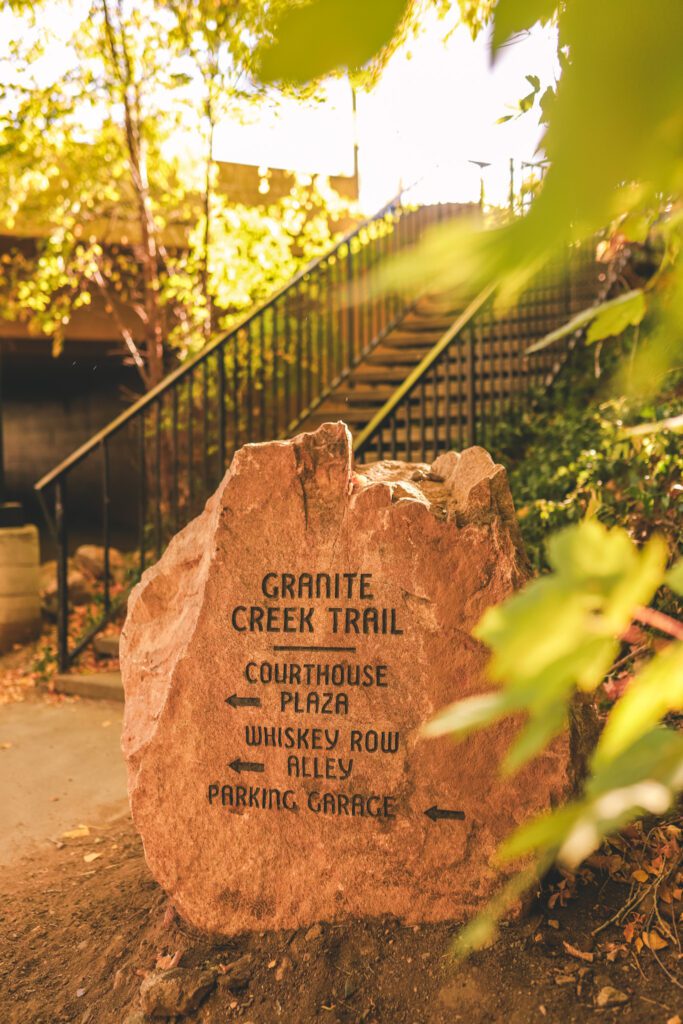 Top 8 Things to Do in Prescott, Arizona Granite Creek Trail #simplywander