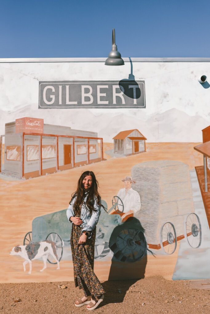 Best Things to Do in Gilbert, AZ | Downtown Gilbert Murals #simplywander