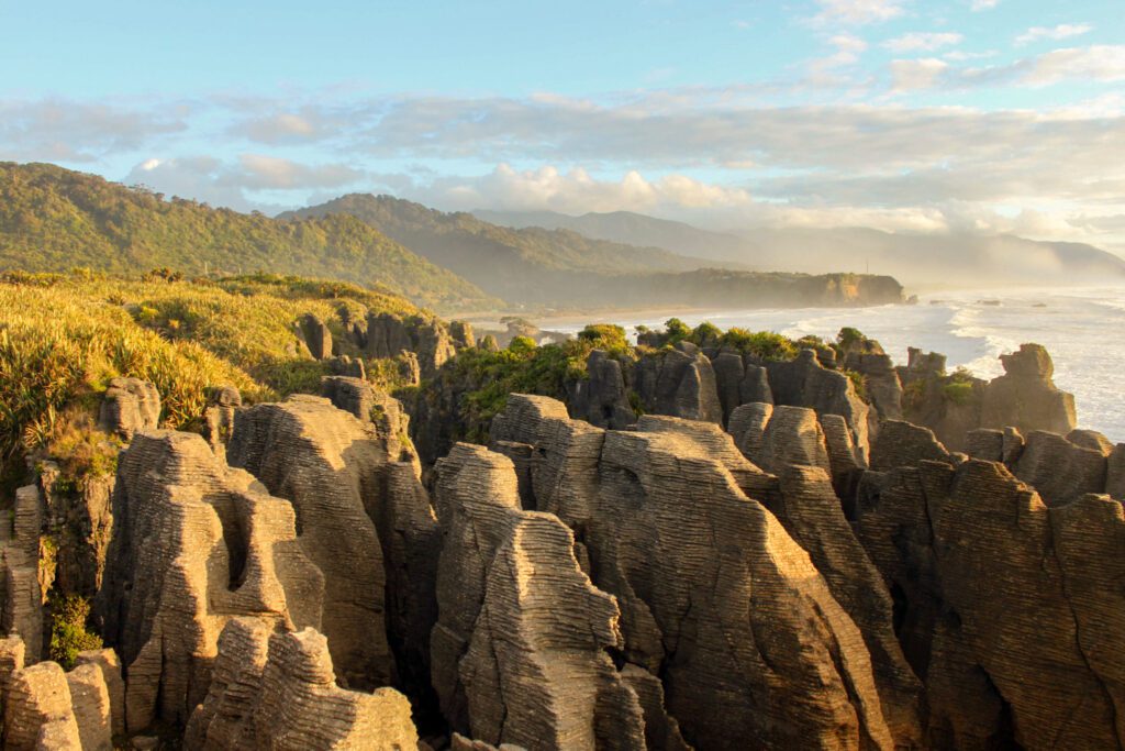 10-Day New Zealand South Island Itinerary (by a local) | Punakaki Pancake Rocks  #simplywander
