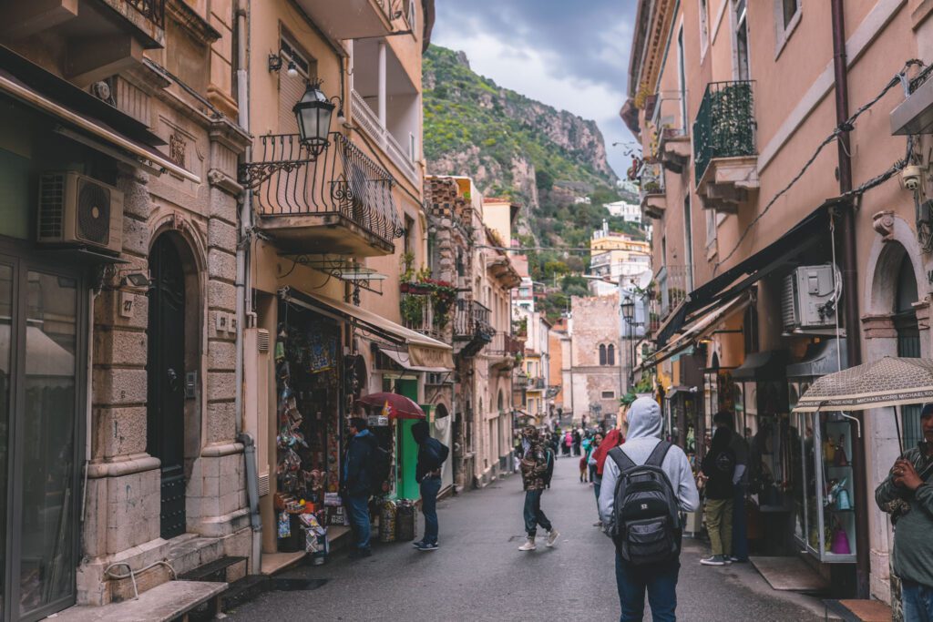 8 Cool Things to See in Taormina, Sicily | Via Del Teatro Greco  #simplywander