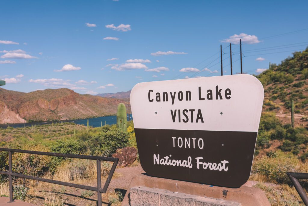 The Best Stops on the Apache Trail Scenic Drive | Canyon Lake Vista #simplywander