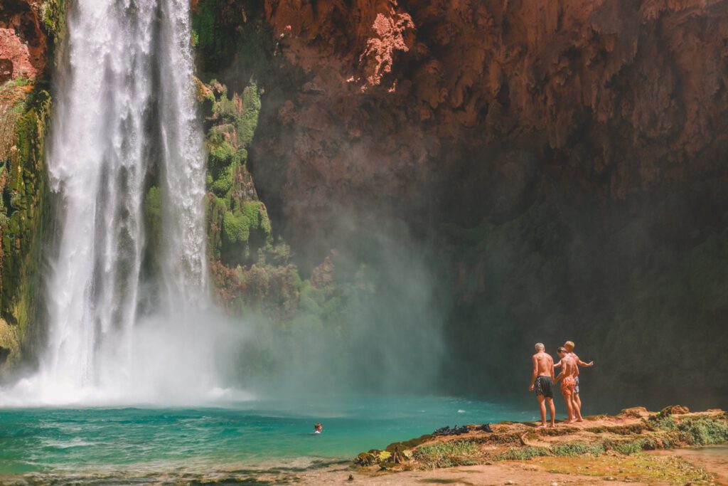 A Complete Guide to Hiking to Havasupai Falls | Mooney Falls #simplywander