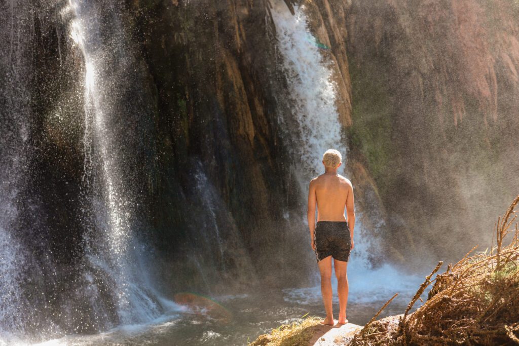 A Complete Guide to Hiking to Havasupai Falls | Fifty-Foot Falls #simplywander