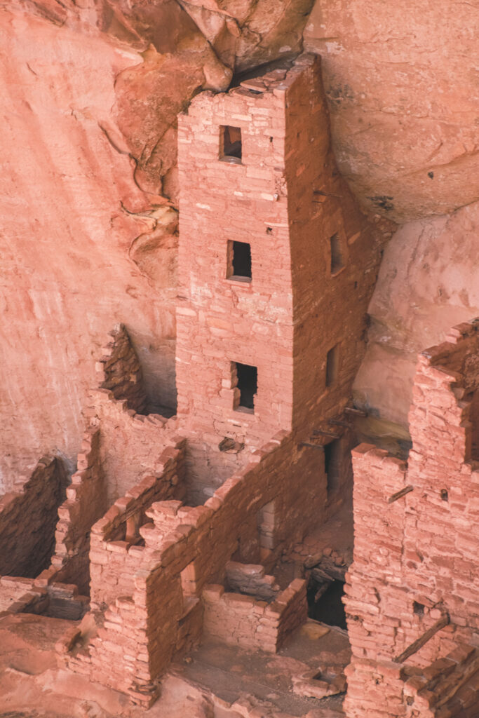 Mesa Top Loop Road Square Tower House