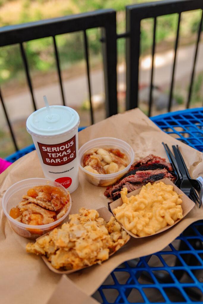 Serious Texas BBQ on the Animas River