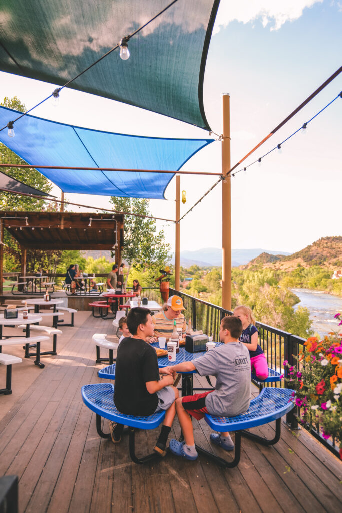 Serious Texas BBQ on the Animas River