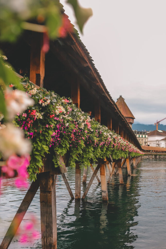 Chapel Bridge Lucerne, Switzerland