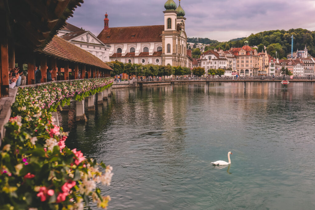 Chapel Bridge Lucerne, Switzerland