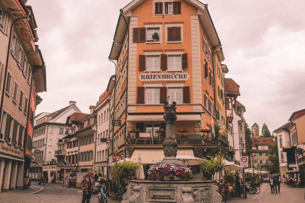 Town Squares in Lucerne, Switzerlad