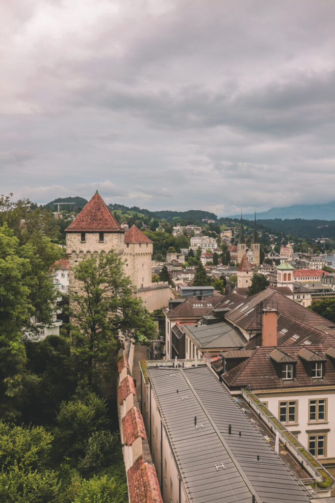 Musegg Wall Lucerne, Switzerland