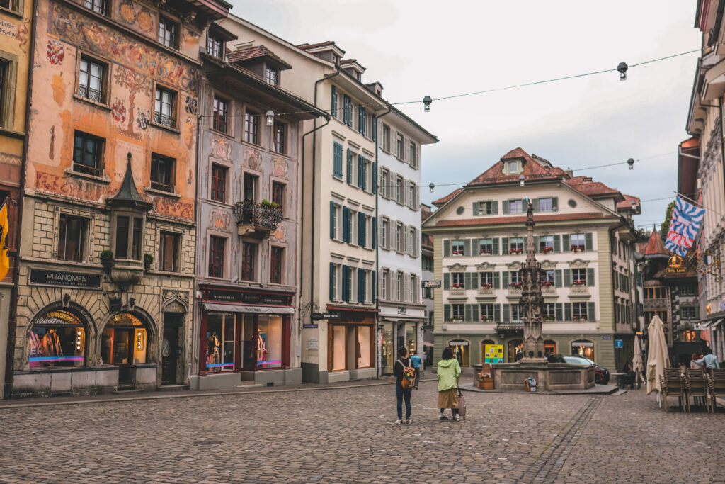 Weinmarkt Square Lucerne, Switzerland