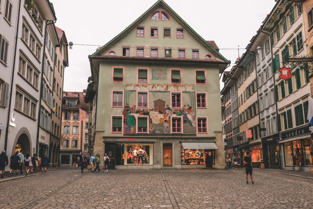 Weinmarkt Square Lucerne, Switzerland