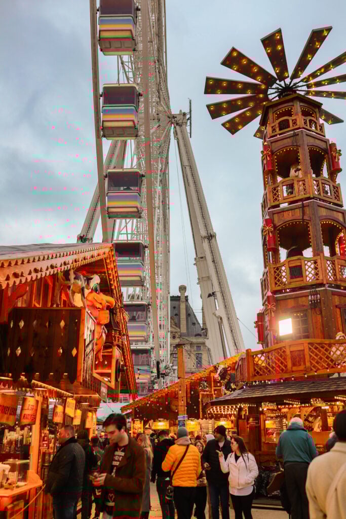 Jardin des Tuileries Christmas Market, Paris, France