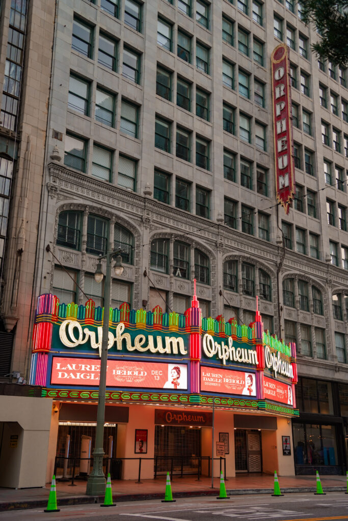Orpheum Theater, Downtown LA