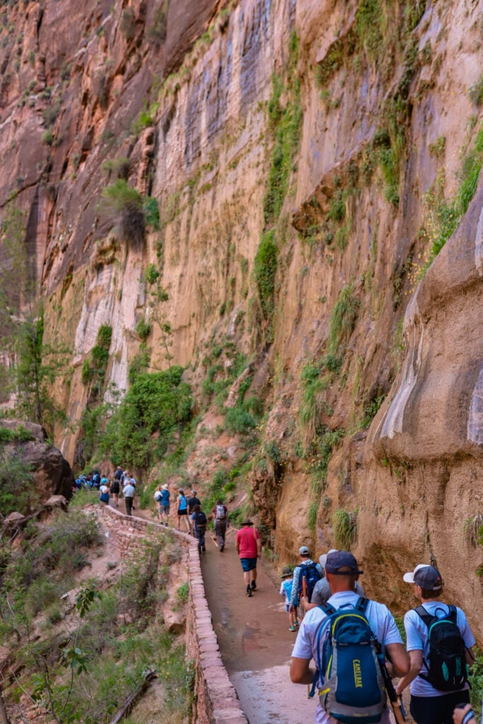 The Narrows in Zion National Park, Utah