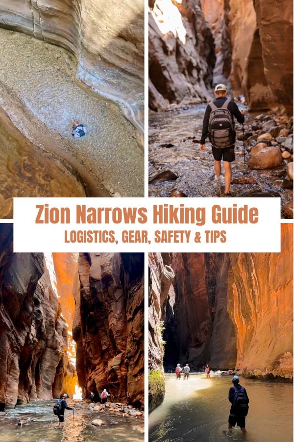 The Narrows in Zion National Park, Utah