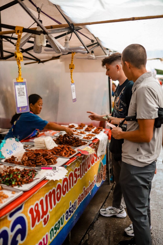Walking Street Saturday Night Market Chiang Rai, Thailand