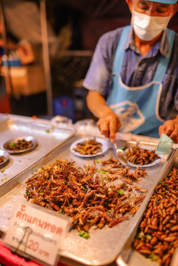 Walking Street Saturday Night Market Chiang Rai, Thailand