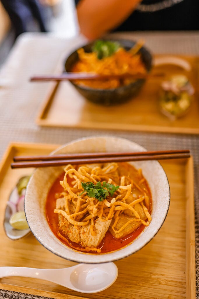 Khao Soi in Chiang Rai, Thailand