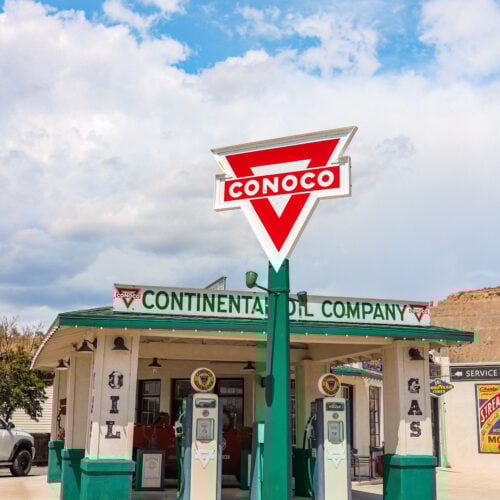 Historic Conoco Station Helper, UT