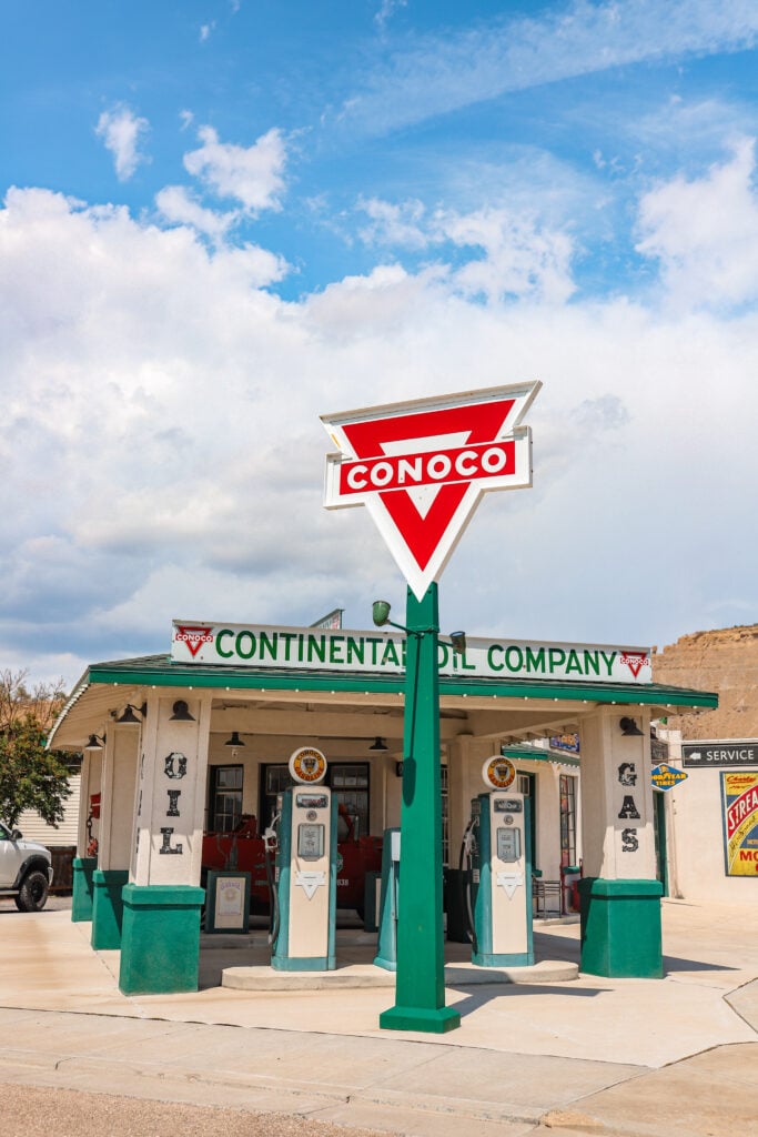 Historic Conoco Station Helper, UT