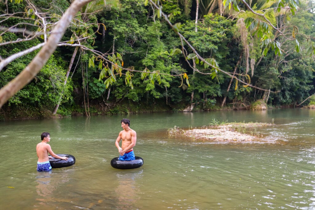 Jade Jungle Resort river tubing