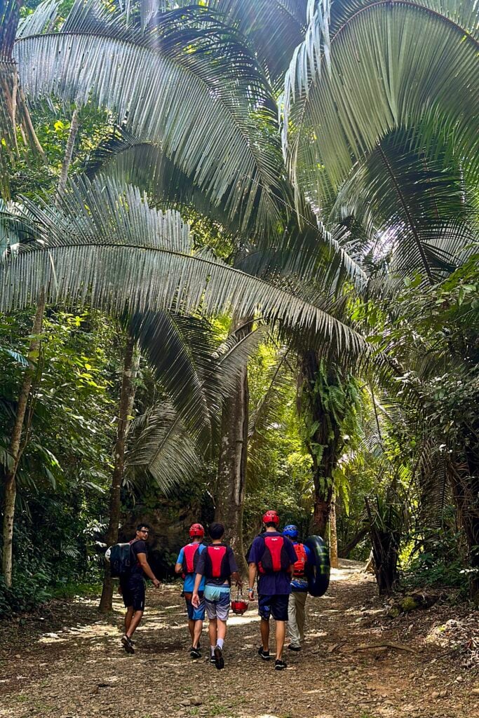 Cave tubing excursion at Jade Jungle Resort, Belize