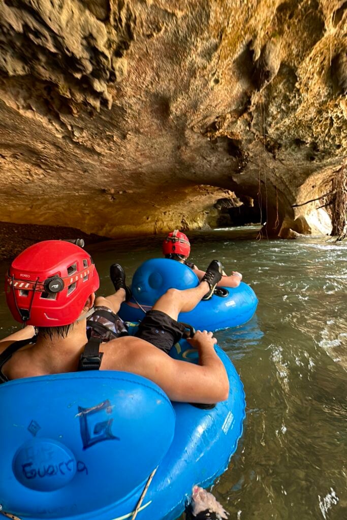 Cave tubing excursion at Jade Jungle Resort, Belize