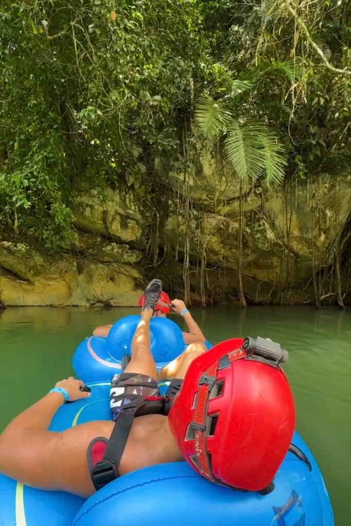 Cave tubing excursion at Jade Jungle Resort, Belize