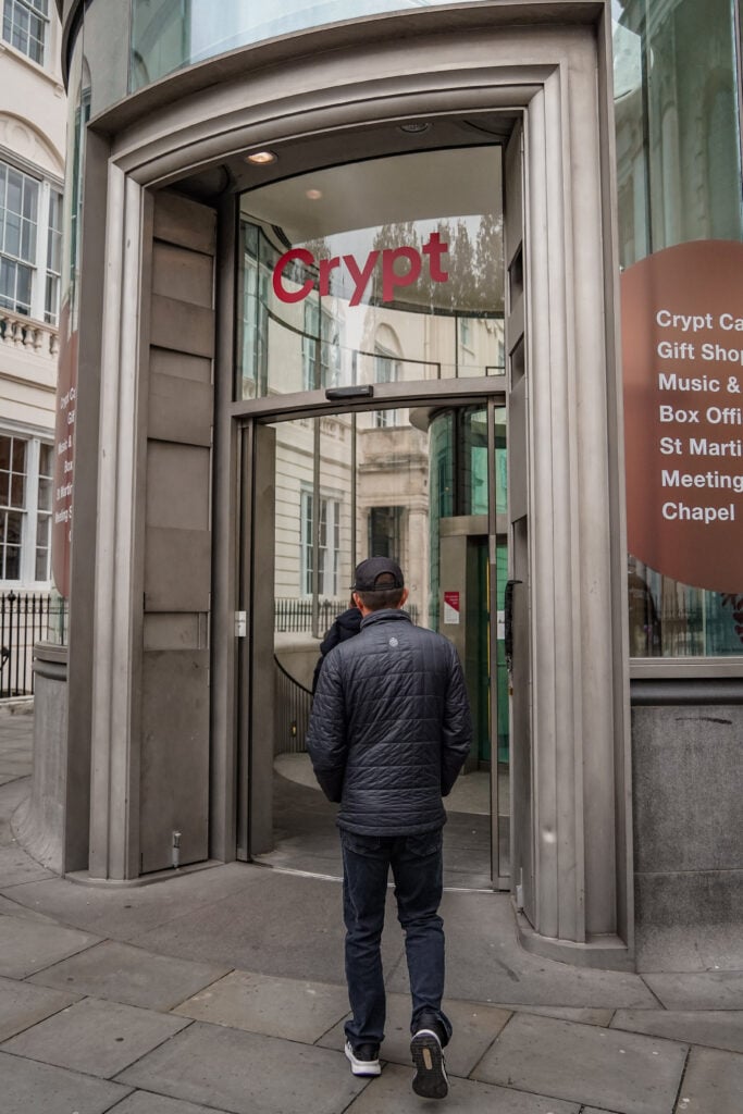 St Martin's in the Field Cafe in the Crypt, London