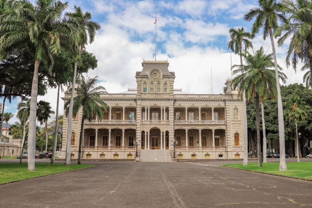 Iolani Palace, Honolulu, Hawaii
