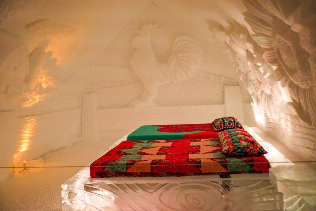 Hotel de Glace ice suites, Quebec, Canada